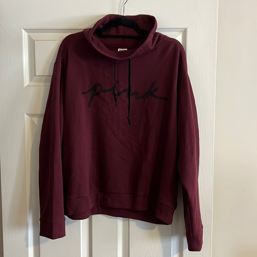 PINK Victoria’s secret, cowl neck sweatshirt and joggers. Both size XXL.